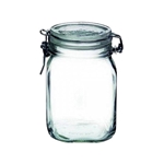 Bormioli Rocco® Glass Fido Jar w/ Snap Lid, 37.75 oz - 4949Q455