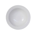Steelite® Spyro Rim Fruit Bowl, White, 5.25" (3DZ) - 9032C738