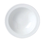 Steelite® Simplicity Stone Rim Fruit Bowl, White, 6.5" (3DZ) - 11010130