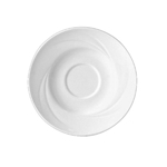 Steelite® Alvo Single Well Saucer, White, 6" (3DZ) - 9300C518