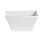 Steelite® Varick Cafe Porcelain Square Bowl, White, 12 oz - 6900E560