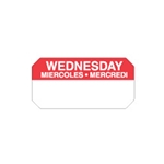 Ecolab® SuperRemovable Day Labels, Wednesday, 2" x 1" - 92682028