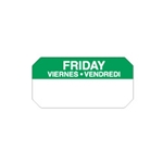 Ecolab® SuperRemovable Day Labels, Friday, 2" x 1" - 92682030