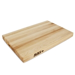 John Boos® Reversible Maple Edge-Grain Cutting Board, 18" W x 12" D x 1-1/2" - R01