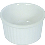 Browne® Porcelain Ramekin, White, 3 oz - 564024W