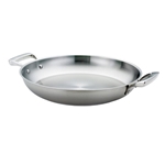 Browne® Thermalloy® Stainless Steel Paella Pan, 11" - 5724172