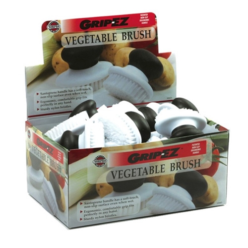 Nopro® Grip-Ez Vegetable Scrub Brush - 1084D