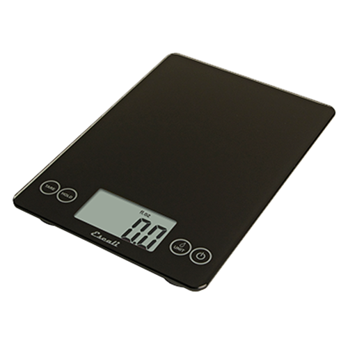 Escali® Glass Digital Scale, Black - SCDG15BK