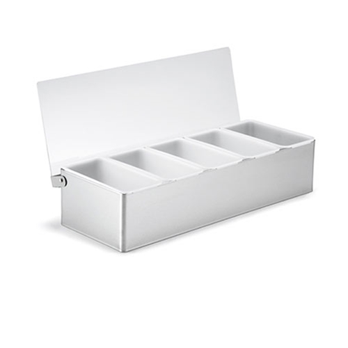 Tablecraft® Condiment Holder, 5 Compartment - 1605Tablecraft® Condiment Holder, 5 Compartment - 1605