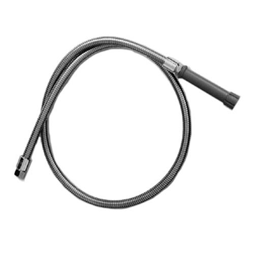 T&S® Stainless Steel Flexible Hose, No Handle, 44" - B-0044-H2A