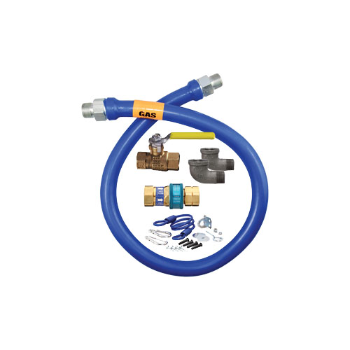 Dormont® Blue Hose™ Deluxe Gas Connector Hose Kit, 1" - 16100KIT48