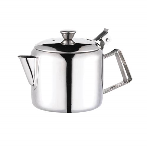 Browne® Economy Teapot, Stainless Steel, 12 oz - 515000