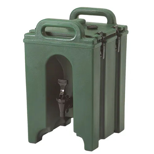 Cambro® Camtainer® Insulated Beverage Container, Kentucky Green, 1.5 gal - 100LCD519