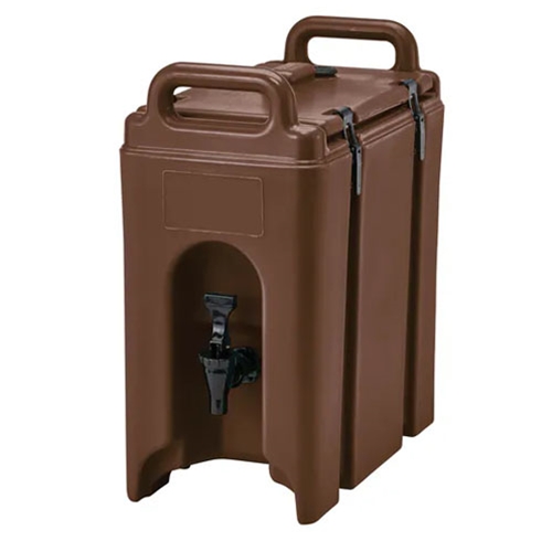 Cambro® Camtainer® Insulated Beverage Container, Dark Brown, 2.5 gal - 250LCD131