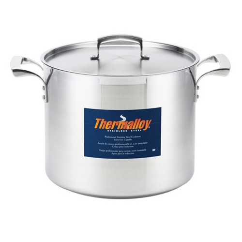 Browne® Thermalloy® Stainless Steel Stock Pot, 12 qt - 5723912