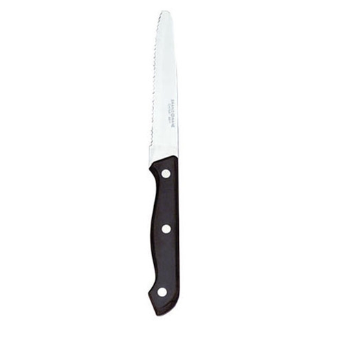 World Tableware® Steak Knife, Black Handle, Round Tip 9" - 201 2642World Tableware® Steak Knife, Black Handle, Round Tip 9" - 201 2642