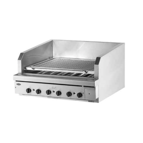 Quest® Stainless Steel Charbroiler, Natural Gas, 32" - 105-BROQB32(NG)