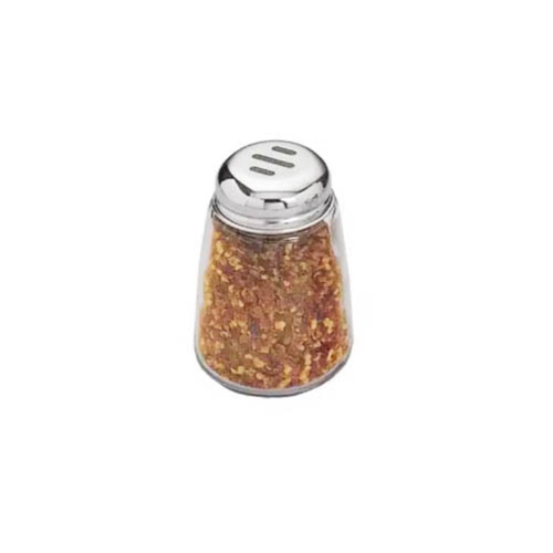 American Metalcraft® Spice Shaker, Glass / Stainless Steel, 8 oz - 3309