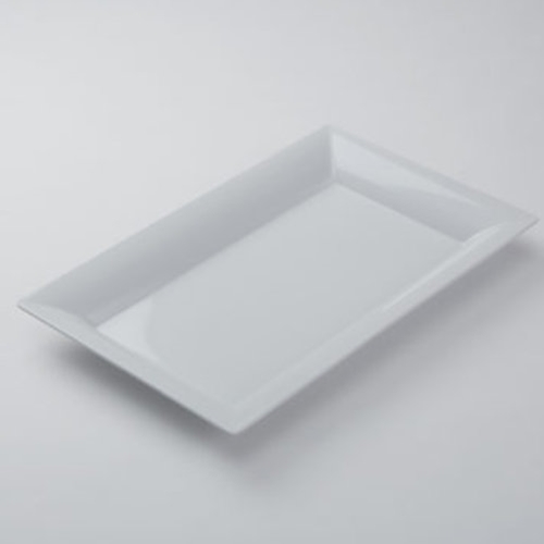 American Metalcraft® Rectangular Melamine Platter, White, 21" x 13" (4/CS) - MEL21American Metalcraft® Rectangular Melamine Platter, White, 21" x 13" (4/CS) - MEL21