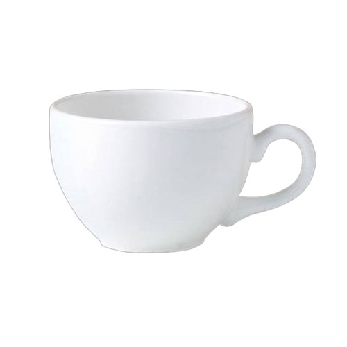 Steelite® Monaco Low Cup, White, 8 oz (3DZ) - 9001C189