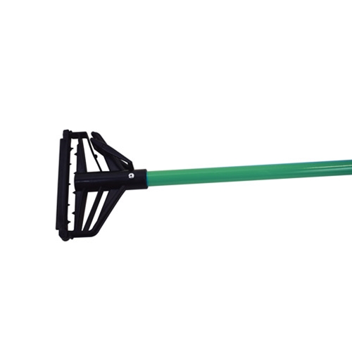 Globe Commercial Products® Quick Release Mop, Metal, Green, 60" - 5122G-NEW