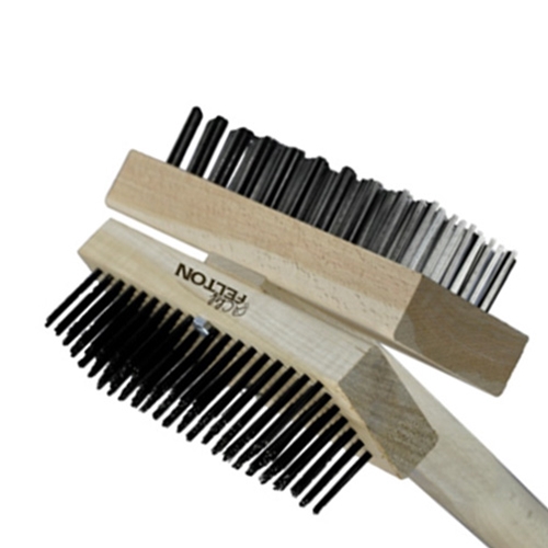 Chef Felton® Double Sided Grill Brush, Wood - CHEF101Chef Felton® Double Sided Grill Brush, Wood - CHEF101