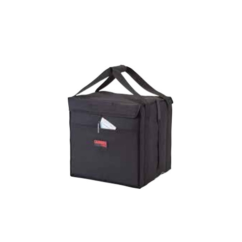 Cambro® GoBag™ Folding Delivery Bag, Black, Medium, 12" x 15" x 15" - GBD121515110