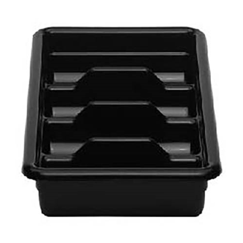 Cambro® Bus Box w/ 4 Compartments, Black, 11" x 20"- 1120CBP110