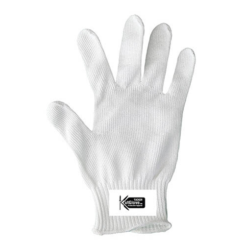Tucker Safety Products® KutGlove™ Cut Resistant Glove, White, Medium, 13 Gauge - 94513