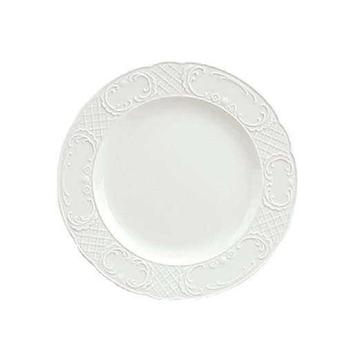 Syracuse® Marquis Plate, Continental White, 11-1/8” (6EA/CS) - 9060028Syracuse® Marquis Plate, Continental White, 11-1/8” (6EA/CS) - 9060028