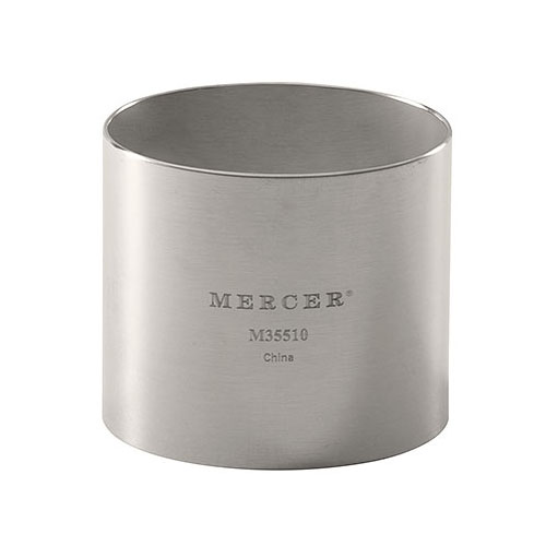 Mercer® Stainless Steel Cake Ring, 2" - M35510