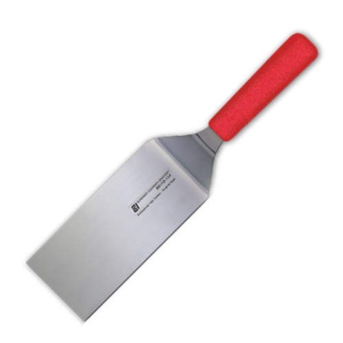 Canada Cutlery® Euro Culinary™ Square End Turner, Red, 6" - 86110-164
