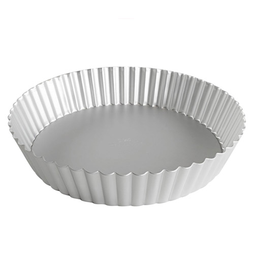 Fat Daddio's® Round Fluted Tart Pan w/ Removeable Bottom, 10" - PFT-102