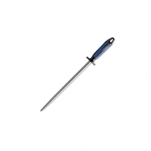 F. Dick® Sharpening Steel Round Regular-Cut, Blue/Black, 12" - 731713066