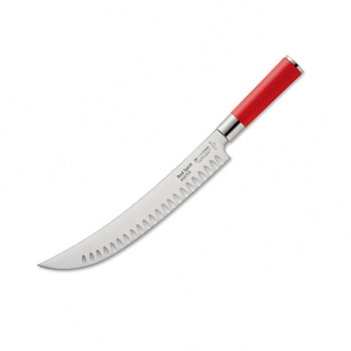 F. Dick® Red Spirit™ Butcher Knife "Hektor" Kullenschliff, 10" - 8172526K