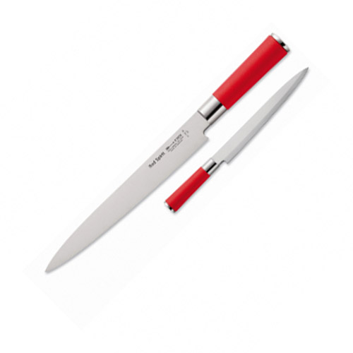 F. Dick® Red Spirit™ Yanagiba Carving/Sushi Knife, Red, 9.5" - 8175724