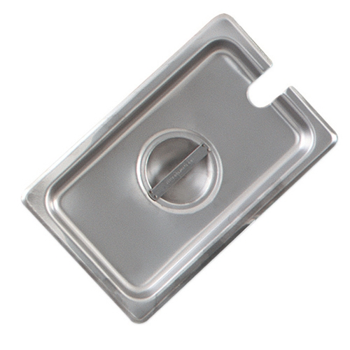 Browne® Stainless Steel Notched Steam Table Pan Cover, 1/2 Size - 575539Browne® Stainless Steel Notched Steam Table Pan Cover, 1/2 Size - 575539