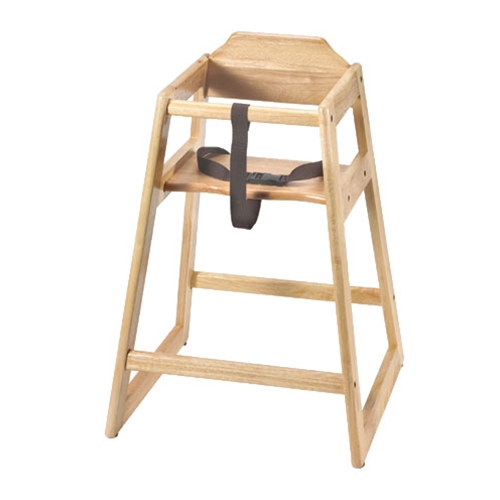 Browne® Wooden High Chair, Natural - 80973Browne® Wooden High Chair, Natural - 80973
