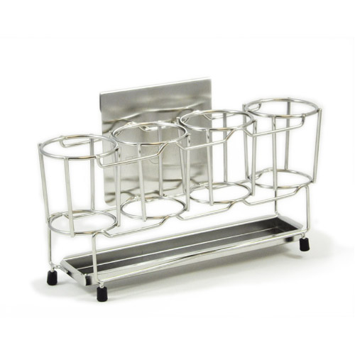 FIFO Bottle® Wire Rack for Squeeze Bottles, 4 Slots - 7030-400