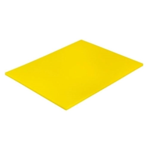 Browne® Medium Density Cutting Board, Yellow, 18" x 24" - 57361817