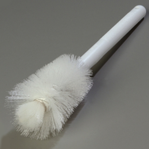 Carlisle® Sparta Pint Bottle Brush, White, 12" - 40466 00