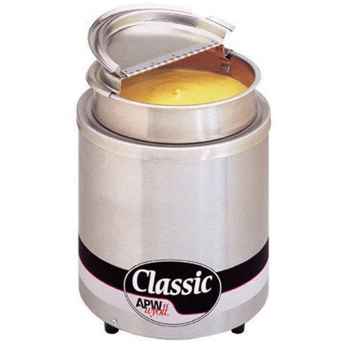 APW Wyott® Classic Round Countertop Food Warmer, 11 qt - RW-2V