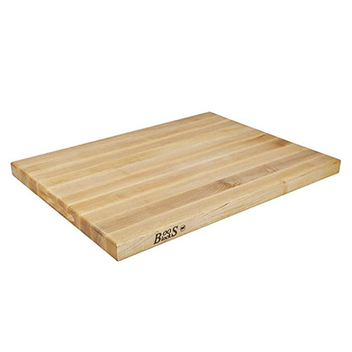 John Boos® Reversible Maple Edge-Grain Cutting Board, 24" W x 18" D x 1-1/2" - R02