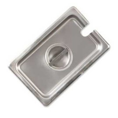 Browne® Stainless Steel Notched Steam Table Pan Cover, 1/9 Size - 575599Browne® Stainless Steel Notched Steam Table Pan Cover, 1/9 Size - 575599