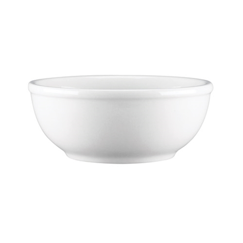 Browne® Palm Ceramic Bowl, White, 10 oz (3DZ) - 563951