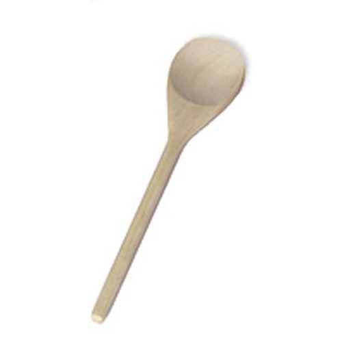 Browne® Large Bowl Wooden Spoon, 14" - 575384