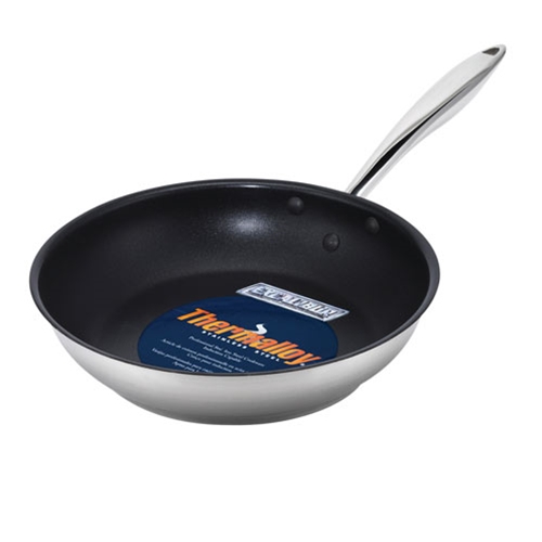 Browne® Thermalloy® Stainless Steel Deluxe Fry Pan w/ Excalibur Non-Stick Finish, 9.5" - 5724060