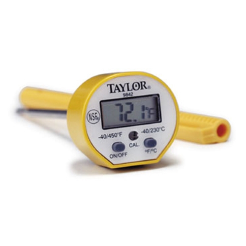 Taylor® Commercial Anti-Microbial Instant Read Thermometer - 9842FDATaylor® Commercial Anti-Microbial Instant Read Thermometer - 9842FDA