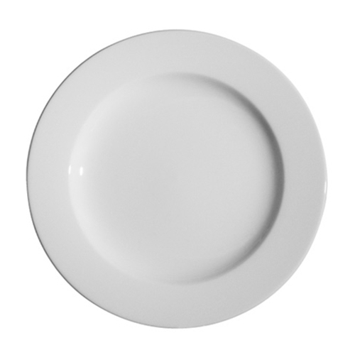 Continental® Polaris Plain White Rim Plate, 8" - 55CCPWD009