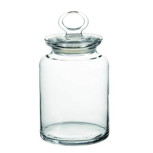 Pasabahce® Glass Apothecary Jar, Clear, 50.5 oz - PG98673
